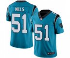 Carolina Panthers #51 Sam Mills Blue Alternate Vapor Untouchable Limited Player Football Jersey