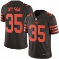 Cleveland Browns #35 Howard Wilson Limited Brown Rush Vapor Untouchable NFL Jersey