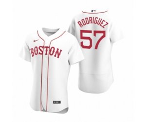 Boston Red Sox Eduardo Rodriguez Nike White Authentic 2020 Alternate Jersey