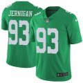 Philadelphia Eagles #93 Timmy Jernigan Limited Green Rush Vapor Untouchable NFL Jersey