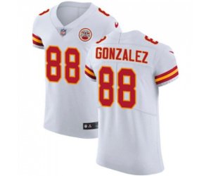 Kansas City Chiefs #88 Tony Gonzalez White Vapor Untouchable Elite Player Football Jersey