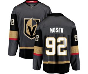 Vegas Golden Knights #92 Tomas Nosek Authentic Black Home Fanatics Branded Breakaway NHL Jersey