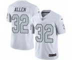 Oakland Raiders #32 Marcus Allen Elite White Rush Vapor Untouchable Football Jersey