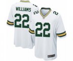 Green Bay Packers #22 Dexter Williams Game White Football Jersey