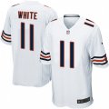 Chicago Bears #11 Kevin White Game White NFL Jersey