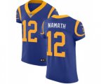 Los Angeles Rams #12 Joe Namath Royal Blue Alternate Vapor Untouchable Elite Player Football Jersey