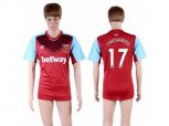 West Ham United #17 Chicharito Home Soccer Club Jersey