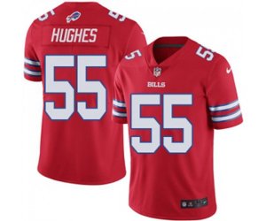 Buffalo Bills #55 Jerry Hughes Limited Red Rush Vapor Untouchable Football Jersey