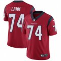 Houston Texans #74 Kendall Lamm Red Alternate Vapor Untouchable Limited Player NFL Jersey