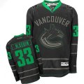Vancouver Canucks #33 Henrik Sedin Premier Black Ice NHL Jersey