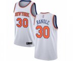 New York Knicks #30 Julius Randle Swingman White Basketball Jersey - Association Edition