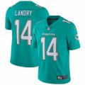 Miami Dolphins #14 Jarvis Landry Aqua Green Team Color Vapor Untouchable Limited Player NFL Jersey