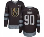 Vegas Golden Knights #90 Tomas Tatar Authentic Black 1917-2017 100th Anniversary NHL Jersey