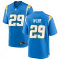 Los Angeles Chargers #29 Mark Webb Nike Powder Blue Vapor Limited Jersey