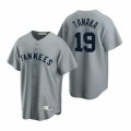 Nike New York Yankees #19 Masahiro Tanaka Gray Cooperstown Collection Road Stitched Baseball Jersey