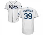 Tampa Bay Rays #39 Kevin Kiermaier Home White Flexbase Authentic Collection Baseball Jersey