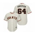 San Francisco Giants #64 Shaun Anderson Authentic Cream Home Cool Base Baseball Player Jersey