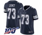 Dallas Cowboys #73 Joe Looney Navy Blue Team Color Vapor Untouchable Limited Player 100th Season Football Jersey
