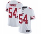 San Francisco 49ers #54 Fred Warner White Vapor Untouchable Limited Player Football Jersey