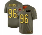 Chicago Bears #96 Akiem Hicks Olive Gold 2019 Salute to Service Limited Football Jersey