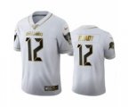 Tampa Bay Buccaneers #12 Tom Brady Limited White Golden Edition Football Jersey