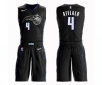 Orlando Magic #4 Arron Afflalo Swingman Black Basketball Suit Jersey - City Edition