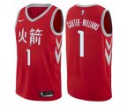 Houston Rockets #1 Michael Carter-Williams Authentic Red NBA Jersey - City Edition