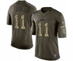 Jacksonville Jaguars #11 Marqise Lee Elite Green Salute to Service Football Jersey
