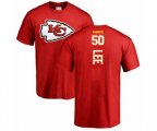 Kansas City Chiefs #50 Darron Lee Red Backer T-Shirt