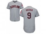 Cleveland Indians #9 Carlos Baerga Grey Flexbase Authentic Collection MLB Jersey