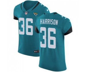 Jacksonville Jaguars #36 Ronnie Harrison Green Alternate Vapor Untouchable Elite Player Football Jersey