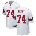 New York Giants #74 Matt Peart Nike White Vapor Untouchable Limited Jersey