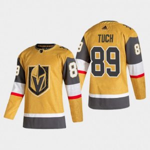 Vegas Golden Knights #89 Alex Tuch Adidas 2020-21 Authentic Player Alternate Stitched NHL Jersey Gold