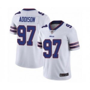 Buffalo Bills #97 Mario Addison White Vapor Untouchable Limited Stitched Jersey