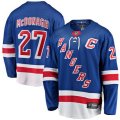 New York Rangers #27 Ryan McDonagh Fanatics Branded Royal Blue Home Breakaway NHL Jersey
