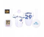 Toronto Blue Jays #29 Joe Carter Authentic White Throwback Baseball Jersey