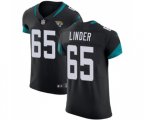 Jacksonville Jaguars #65 Brandon Linder Teal Black Team Color Vapor Untouchable Elite Player Football Jersey