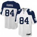 Dallas Cowboys #84 James Hanna Game White Throwback Alternate NFL Jersey