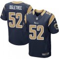 Los Angeles Rams #52 Alec Ogletree Navy Blue Team Color Vapor Untouchable Elite Player NFL Jersey
