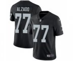 Oakland Raiders #77 Lyle Alzado Black Team Color Vapor Untouchable Limited Player Football Jersey