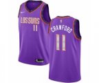 Phoenix Suns #11 Jamal Crawford Swingman Purple NBA Jersey - 2018-19 City Edition