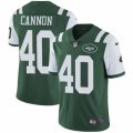 New York Jets #40 Trenton Cannon Green Team Color Vapor Untouchable Limited Player NFL Jersey
