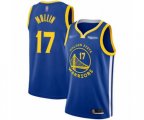 Golden State Warriors #17 Chris Mullin Authentic Royal Finished Basketball Jersey - Icon Edition