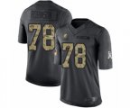 Cleveland Browns #78 Greg Robinson Limited Black 2016 Salute to Service Football Jersey