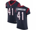 Houston Texans #41 Zach Cunningham Navy Blue Team Color Vapor Untouchable Elite Player Football Jersey