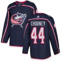 Columbus Blue Jackets #44 Taylor Chorney Authentic Navy Blue Home NHL Jersey