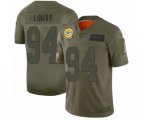 Green Bay Packers #94 Dean Lowry Limited Camo 2019 Salute to Service Football Jersey