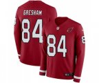 Arizona Cardinals #84 Jermaine Gresham Limited Red Therma Long Sleeve Football Jersey