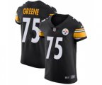 Pittsburgh Steelers #75 Joe Greene Black Team Color Vapor Untouchable Elite Player Football Jersey