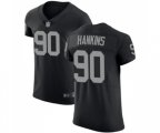Oakland Raiders #90 Johnathan Hankins Black Team Color Vapor Untouchable Elite Player Football Jersey